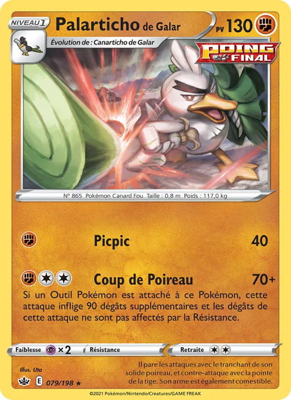 Carte Palarticho de Galar 79/198 – Règne de Glace