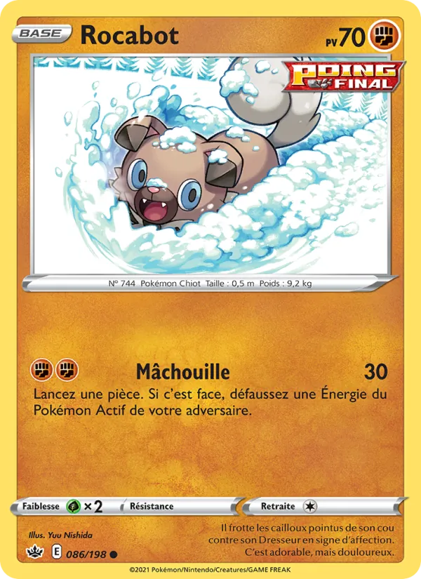 Carte Rocabot 86/198 – Règne de Glace