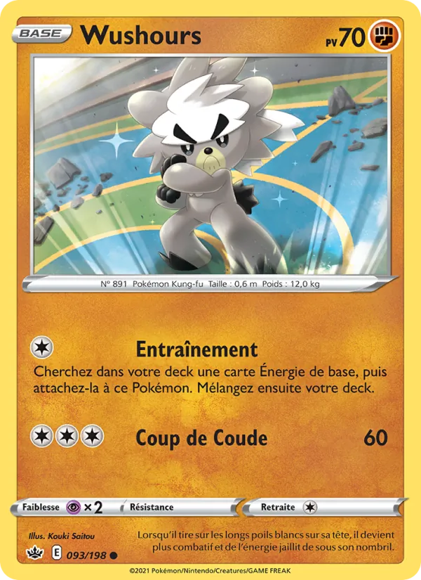 Carte Wushours 93/198 – Règne de Glace