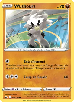 Carte Wushours 93/198 – Règne de Glace