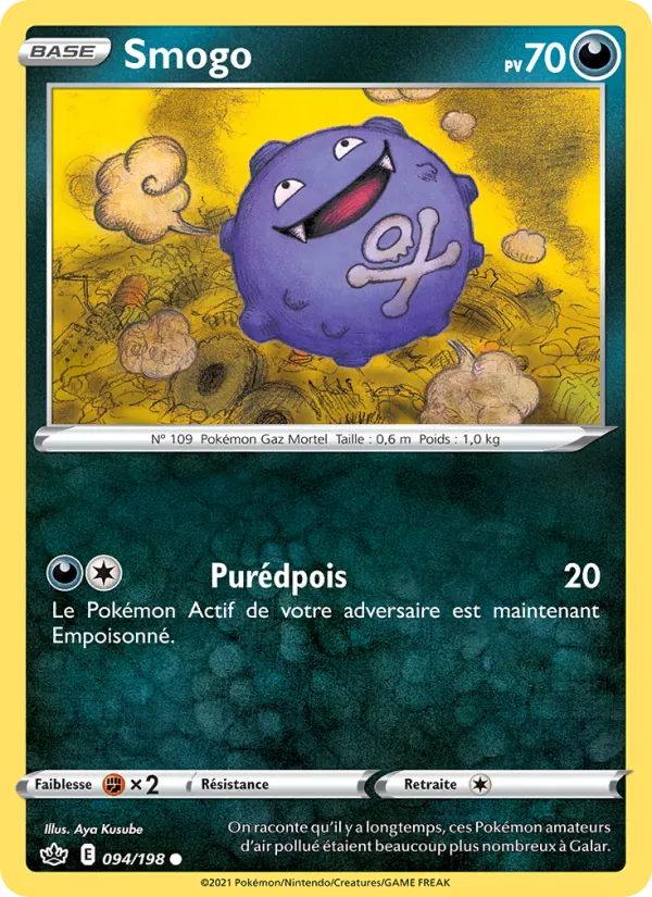 Carte Smogo 94/198 – Règne de Glace