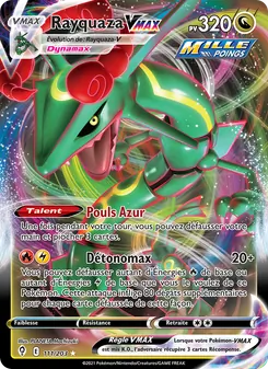 Carte Rayquaza VMAX 111/203 – Évolution Céleste
