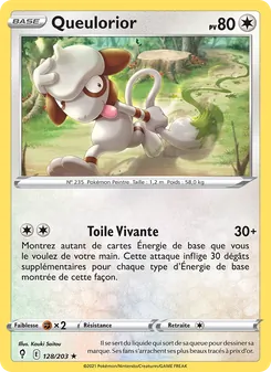Carte Queulorior 128/203 – Évolution Céleste