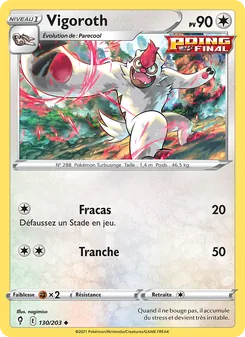 Carte Vigoroth 130/203 – Évolution Céleste