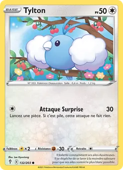 Carte Tylton 132/203 – Évolution Céleste