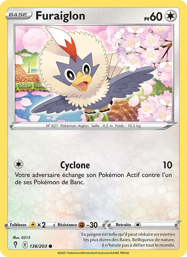 Carte Furaiglon 136/203 – Évolution Céleste