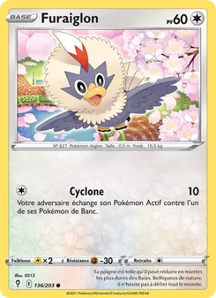 Carte Furaiglon 136/203 – Évolution Céleste