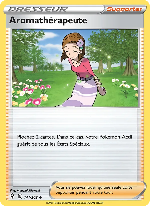 Carte Aromathérapeute 141/203 – Évolution Céleste