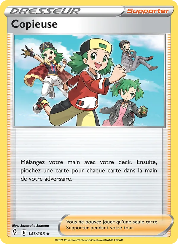 Carte Copieuse 143/203 – Évolution Céleste