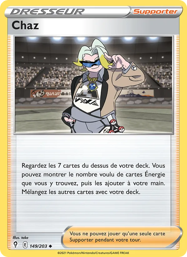 Carte Chaz 149/203 – Évolution Céleste