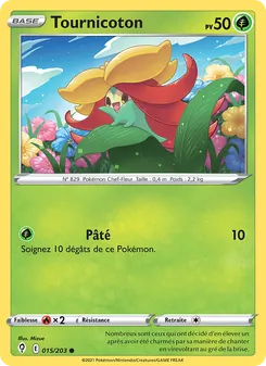 Carte Tournicoton 15/203 – Évolution Céleste