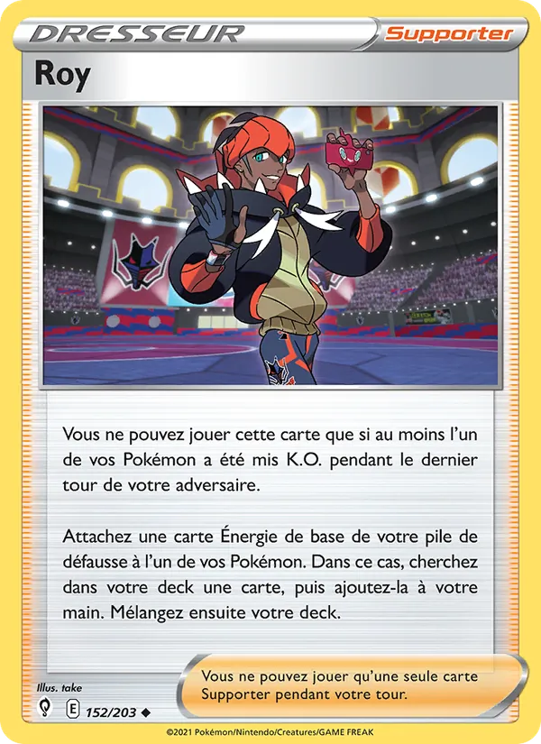 Carte Roy 152/203 – Évolution Céleste