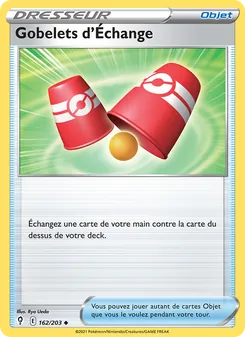 Carte Gobelets d'Échange 162/203 – Évolution Céleste