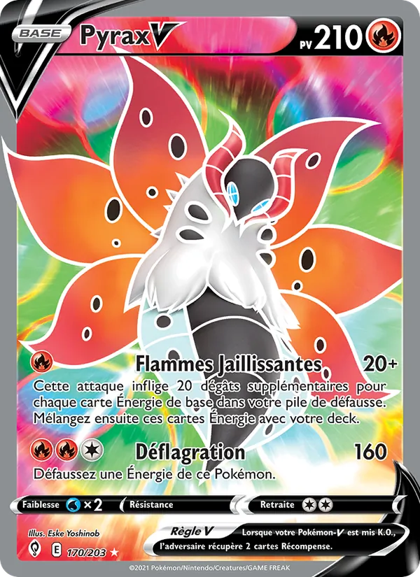 Carte Pyrax V 170/203 – Évolution Céleste