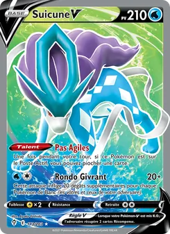 Carte Suicune V 173/203 – Évolution Céleste