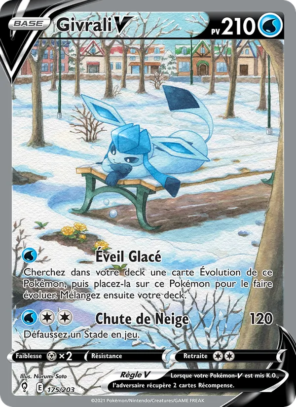 Carte Givrali V 175/203 – Évolution Céleste