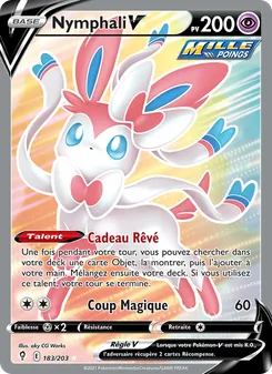 Carte Nymphali V 183/203 – Évolution Céleste