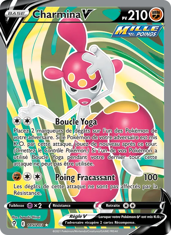 Carte Charmina V 185/203 – Évolution Céleste
