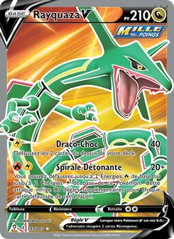 Carte Rayquaza V 193/203 – Évolution Céleste