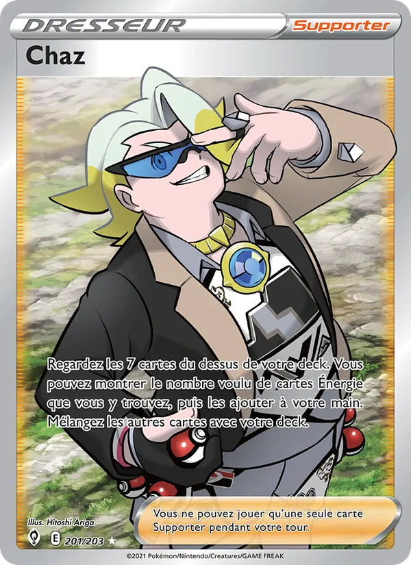 Carte Chaz 201/203 – Évolution Céleste