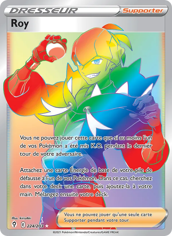 Carte Roy 224/203 – Évolution Céleste