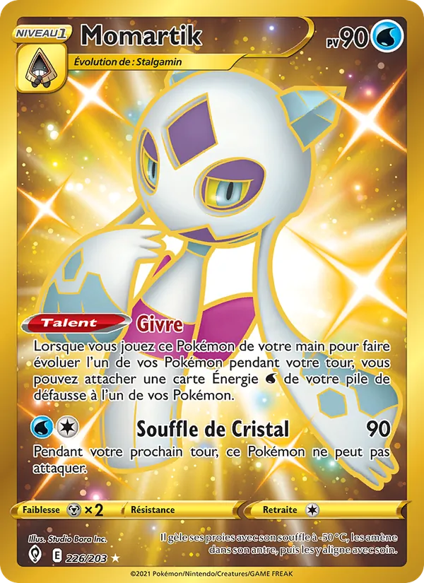 Carte Momartik 226/203 – Évolution Céleste