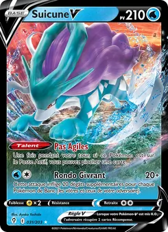 Carte Suicune V 31/203 – Évolution Céleste
