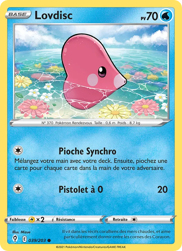 Carte Lovdisc 39/203 – Évolution Céleste