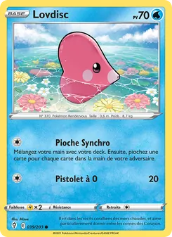 Carte Lovdisc 39/203 – Évolution Céleste