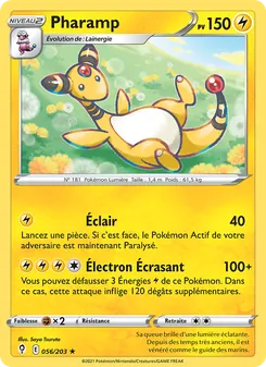 Carte Pharamp 56/203 – Évolution Céleste