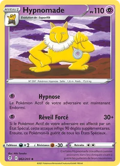 Carte Hypnomade 62/203 – Évolution Céleste
