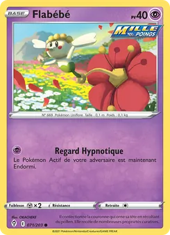 Carte Flabébé 71/203 – Évolution Céleste