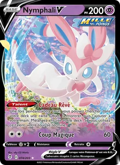Carte Nymphali V 74/203 – Évolution Céleste