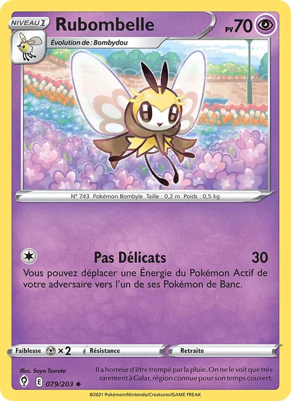Carte Rubombelle 79/203 – Évolution Céleste