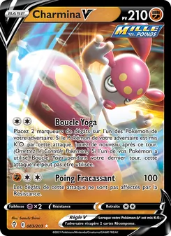 Carte Charmina V 83/203 – Évolution Céleste