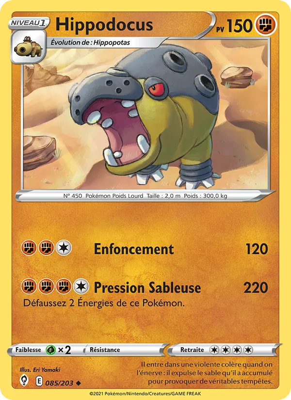 Carte Hippodocus 85/203 – Évolution Céleste