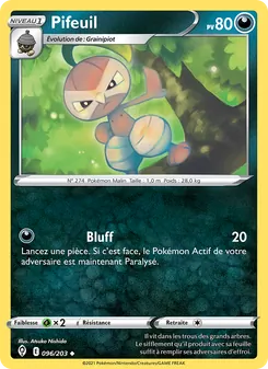 Carte Pifeuil 96/203 – Évolution Céleste