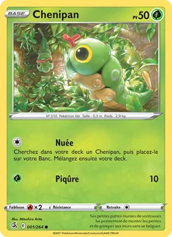 Carte Chenipan 1/264 – Poing de Fusion