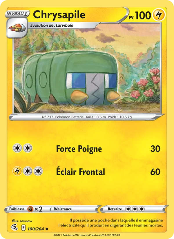 Carte Chrysapile 100/264 – Poing de Fusion