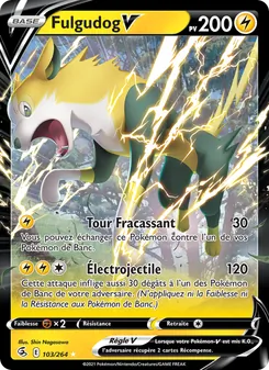 Carte Fulgudog V 103/264 – Poing de Fusion