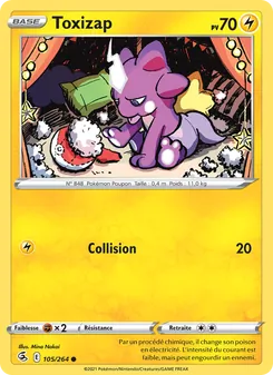 Carte Toxizap 105/264 – Poing de Fusion