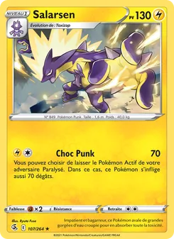 Carte Salarsen 107/264 – Poing de Fusion