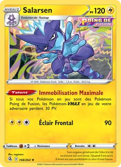 Carte Salarsen 108/264 – Poing de Fusion