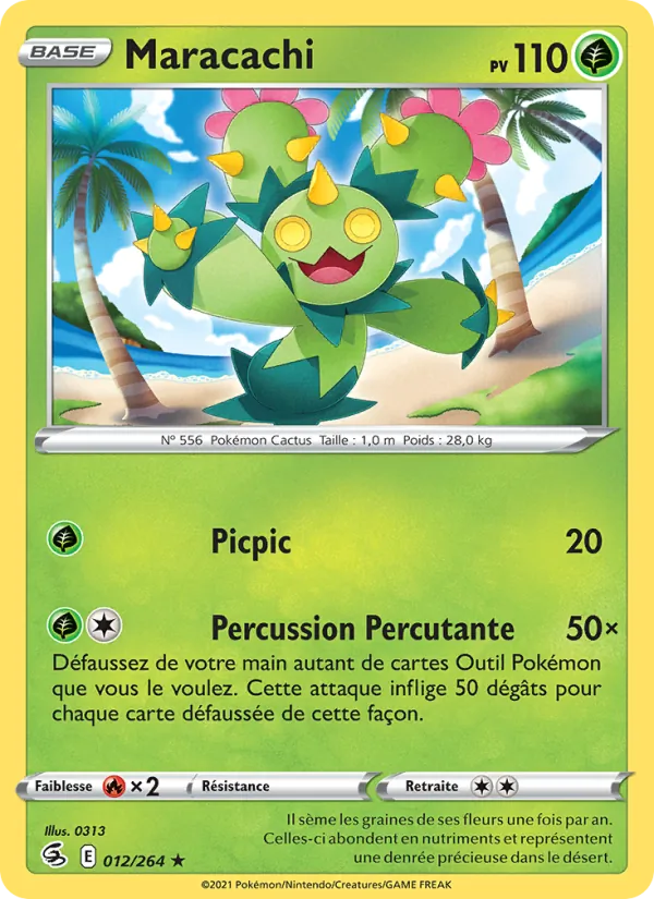 Carte Maracachi 12/264 – Poing de Fusion