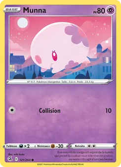 Carte Munna 121/264 – Poing de Fusion