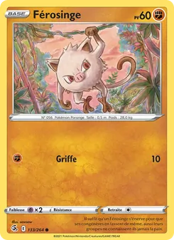 Carte Férosinge 133/264 – Poing de Fusion