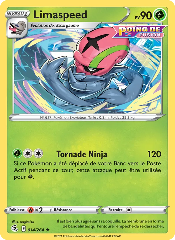 Carte Limaspeed 14/264 – Poing de Fusion