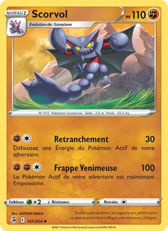 Carte Scorvol 141/264 – Poing de Fusion