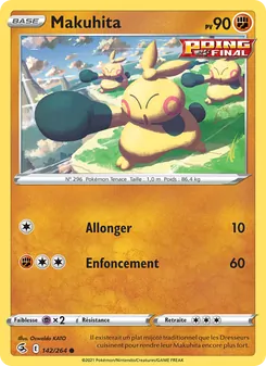 Carte Makuhita 142/264 – Poing de Fusion