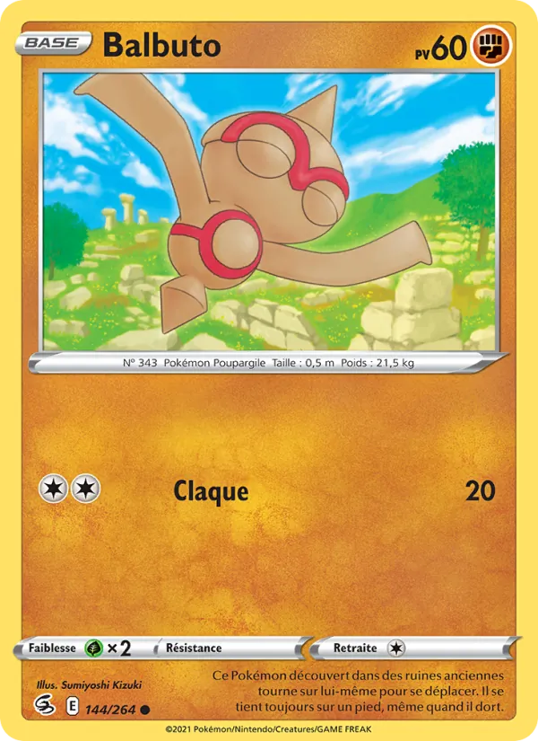 Carte Balbuto 144/264 – Poing de Fusion
